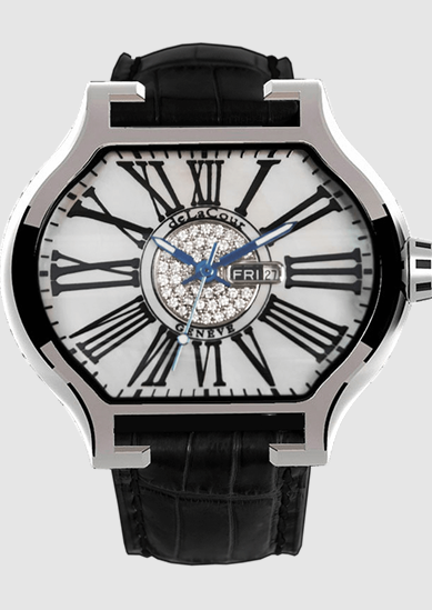 Replica DeLaCour City Romano White WAST2511-0001 Watch